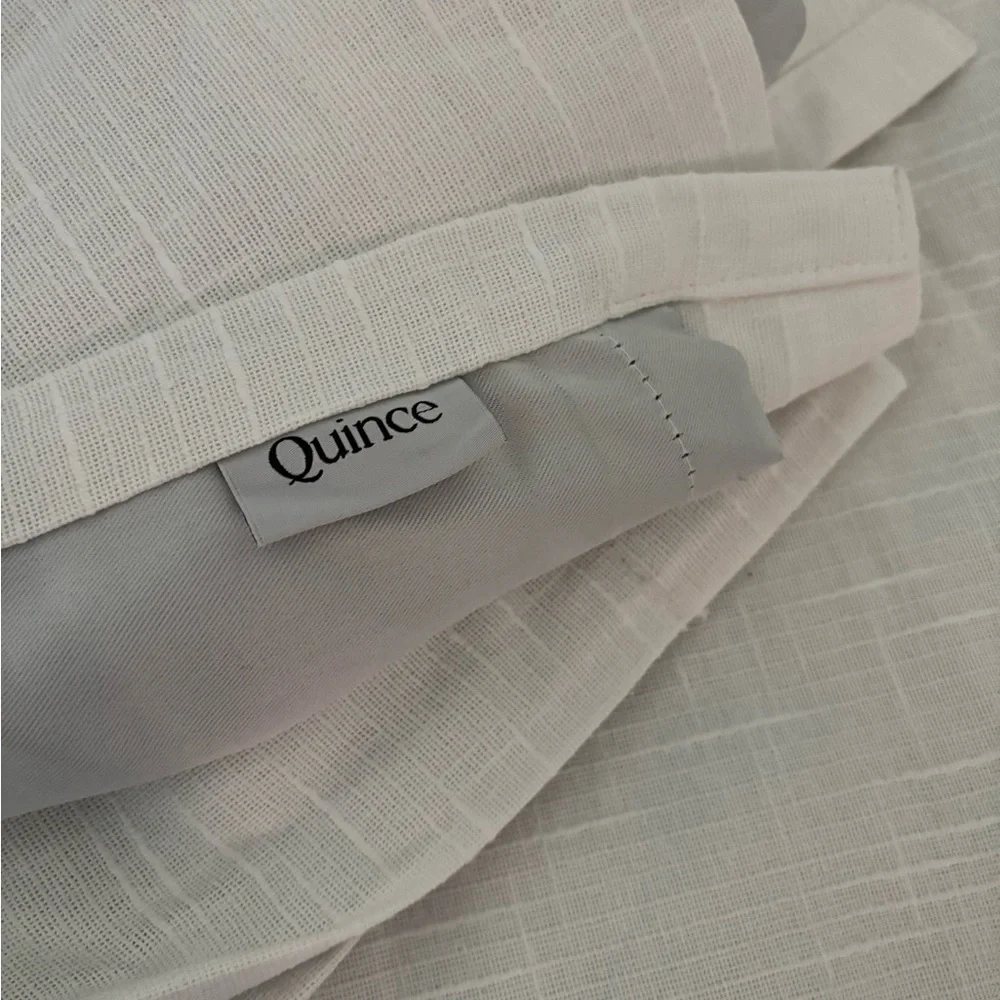 Quince European Linen True Blackout Curtain NWOT